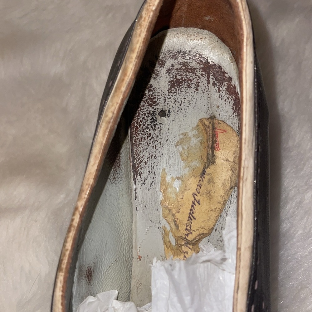True vintage Oxford block heeled shoe - Picture 11 of 13
